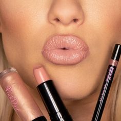 Vanilla Latte Lip Combo – Pink Dust Cosmetics Natural Lipstick Shades, Nude Colour Lipstick, Perfect Lip Color, Simple Makeup Tips, Lipstick Kit, Lip Combo, Natural Lipstick, Vanilla Latte, Perfect Lips