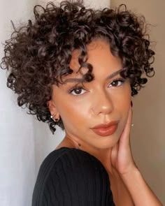 Pixie Cut Curly Hair, Short Curly Cuts, Pixie Cut Hairstyles, Curly Pixie Cut, Curly Pixie Cuts, Cut Hairstyles