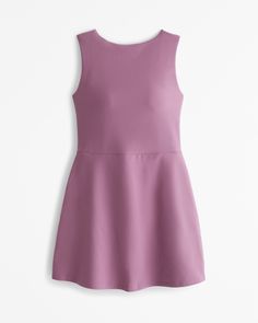 Elevate your active wardrobe with the Abercrombie & Fitch Women's Ypb Sculptlux Slash Mini Dress in the stunning Purple Rose shade. Perfect for women who love to combine fashion with functionality, this dress is crafted from our exclusive sculptLUX fabric, designed to flatter and support your figure while ensuring maximum comfort.

- Size: S
- Color: Purple Rose
- Material: Lining - Polyester, Elastane
- Gender: Female
- Features: Stretch interior lining, open-back detail, slash neckline

This a Female Features, Active Dress, Purple Rose, Style Statement, Purple Roses, Active Women, Hold You, Color Purple, Abercrombie Fitch