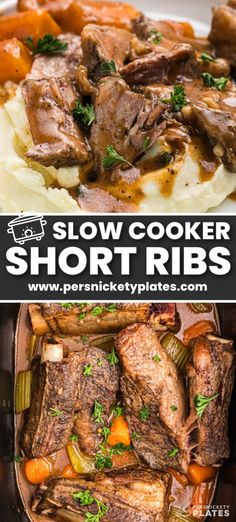 slow cooker short ribs with potatoes and carrots