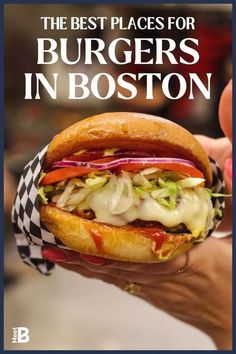 the best places for burgers in boston