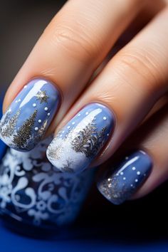 christmas nails, fall holiday nails, winter nails, december nails, winter nail designs, pretty nails ideas, stylish nails designs, fall baddie nails, winter christmas nails, christmas nails designs, christmas nails 2023, aesthetic christmas nails, snowy day nail art, holiday nail inspiration, winter wonderland nails, elegant nail designs, seasonal nail trends, cozy nail art, cute holiday manicure, December nail ideas, festive nail inspiration, trendy winter nails, Christmas nail inspo Cute Spring Gel Nails, Winter Nails Inspiration, Snow Globe Nails, Spring Gel Nails, Nude Nail Art, Nails December, Wonderland Nails, Fall Baddie, Blue Christmas Nails