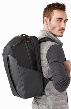 For the terminal or the gym, this backpack fits right into an overhead compartment and has smart organization for your busy life. A padded mesh back panel promotes breathable comfort, and a SpeedThru pocket lets you access the interior of the bag more easily at security checkpoints. Style Name:Briggs & Riley Zdx Cargo Backpack. Style Number: 6118731. Available in stores. Functional Commuting Standard Backpack Travel Bag, Functional Standard Backpack For Commuting, Functional Travel Bag With Zipper Pocket For Commuting, Functional Black Tech Accessories For Travel, Functional Nylon Gym Bag With Zipper Pocket, Modern Nylon Travel Bag With Functional Pockets, Modern Travel Bag With Functional Pockets, Functional Nylon Luggage For Commuting, Functional Commuter Standard Backpack Luggage