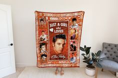 FREE shipping on all additional items Elvis P 2022 Movie Quilt Blanket  "------Detail------  Fleece Blankets: - Luxurious, silky, cozy, ideal for snuggling -Full color all over print; Prints edge-to-edge on one side -Machine wash separately in cold water; Tumble dry on low heat -Do not iron or press with heat; Do not dry clean -Decoration Type: Sublimation -Print Dimensions: Available in 3 sizes -- VPS: 30" x 40", VPM: 50" x 60", VPL: 60" x 80" -Fabric Weight: 300 GSM  Premium Mink Sherpa: - Premium Silky Smooth mink front; Extra Fluffy Sherpa back side - Full color all over print; Prints edge-to-edge on one side - Machine wash separately in cold water; Tumble dry on low heat - Do not iron or press with heat; Do not dry clean - Decoration Type: Sublimation - Print Dimensions: Available in Fleece Blankets, Weighted Blanket, Digital Gift Card, Digital Gifts, Blanket Gift, Quilt Blanket, Cozy Blankets, Fleece Blanket, Linen Bedding