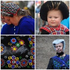 Staphorst Traditional Costume, A Town, Traditional Art, Crochet Necklace, Special Occasion, Baby Face