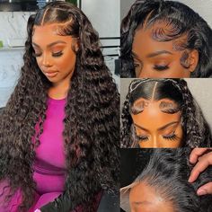 PRICES MAY VARY. Muzkala Deep Wave Lace Front Wigs Human Hair Deep Wave Wicky: Our Deep Wave Wigs Hair is Standard 10a, 100% Using Only Female Hair under 28 Years Old, Pre Plucked with Baby Hair, Long Natural Hairline, The Hair is Jet Black and Shiny, Soft and Healthy. Dress Young and Beautiful Deep Wave Lace Front Wigs Human Hair：Glueless 13x6 Lace Frontal Wigs Pre Plucked,180% Density Deep Wave Frontal Wig with Natural Hairline Quality & Advantage: Full Density and Sufficient Length, Absolutel 28in Deep Wave Wig, Wet And Wavy Lace Front Wig With Swoop, Deep Wave Wig Care Products, Kendras Boutique Hair Deep Wave, Curly Frontal Wig, Deep Wave Lace Front Wigs, Curly Lace Frontal, Wig Black, Black Brazilian