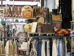 Vintage Clothing Display, Vintage Showroom, Navajo Blanket, Vintage Flag, Visit Santa, Southwest Style