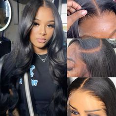 PRICES MAY VARY. ☛【13x4 Lace Front Wigs Human Hair Material:】100% unprocessed brazilian virgin body wave lace front wigs human hair,13x4 boby wave lace frontal wigs human hair pre plucked with baby hair, no shedding, no tangles. The Hair is soft, natural look, full and thick, health and comfort, smooth and bouncy, with natural luster and color. ☛【Human Hair Lace Front Wigs Functions:】 Body wave lace front wigs human hair 180% density, bleached and restyled according to your like, looks realistic