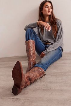 We The Free Allistar Pointed Boots Pointed Boots, Free People Summer, Fashion Illustrator, Half Zip, Low Heels, Chestnut