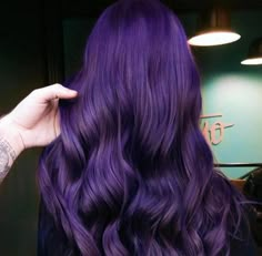 Dark Purple Hair Color, Dyed Hair Purple, Dyed Hair Inspiration, Pretty Hair Color, Summer Hair Color, Dye My Hair