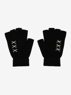 Hand Gloves Fashion Outfit, Emo Gloves, Corset Gloves, Emo Accessories, Kawaii Fashion Outfits