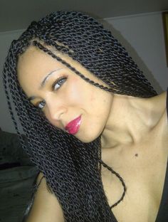 Yaaaas Rope Twist Braids, Afrocentric Hairstyles, African American Braided Hairstyles, Senegalese Twist Braids, African American Braids, Twist Braid Hairstyles, Pelo Afro, Micro Braids