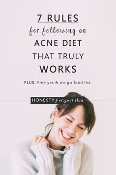 Acne my friend is not just skin deep. Treat your acne with only skincare and you will not win this skin battle. But follow the acne diet and you could be turning around the health of your skin much more quickly than you'd ever imagine. Cystic Acne Remedies, Clear Skin Fast, Glow Skin, Cystic Acne, How To Get Rid Of Acne, Skin Care Acne