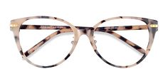 Luca Cat Eye Ivory Tortoise Gold Glasses for Women | EyeBuyDirect Tortoise Shell Glasses Women, Shell Glasses, Classy Glasses, Chic Glasses, Tortoise Shell Glasses, Womens Glasses Frames, Metal Eyeglasses, Gold Horns, Gold Glasses