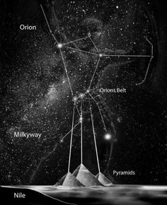 an image of the night sky with stars and planets in it, as well as their names