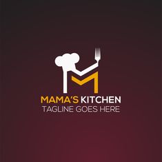 Restaurant Logo Ideas Creative, Foodies Logo, Container Restaurant, Kitchen Logo, Female Chef