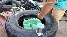 Kursi Ban, How To Make Sofa, Tire Chair, Repurposed Tire, Tire Table, Tire Seats, Tire Chairs, Make Table, Reuse Old Tires