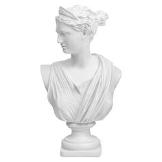 PRICES MAY VARY. Parameters: The size of this Greek bust is: length*width* height: 6.7*3.5*12.5 inches: ; It is the right size for living room decoration, shelf decoration , it is conspicuous enough Art Decoration: The Greek home statue is made of resin, with excellent workmanship and realistic details. As a retro classic statue of Anna, it can add a touch of Renaissance aesthetic art to our modern home decoration Great Gift: If your friends or family love aesthetics and art, or are very interes Diana Of Versailles, Mythology Sculpture, Sculpture For Home Decor, Greek Bust, Seeking Lavender Lane, Ideas Entryway, Roman Busts, Foyer Ideas, Greek Pantheon