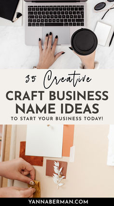 Creative Craft Business Names Creative Business Name, How To Name A Business, How To Create A Business Name, Creating A Business Name, Unique Names For Business, How To Name Your Business, Craft Names For Business Ideas, Creative Names For Art Business, Business Names Ideas Unique