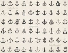 an image of different types of anchors