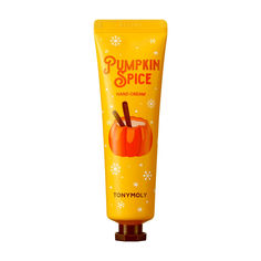 TONYMOLY Pumpkin Spice Hand Cream Pumpkin Extract, Peach Lip Balm, Cream Candy, Boo Basket, Hand Creams, Peppermint Mocha, Milk Cookies, Pumpkin Cream, Tony Moly