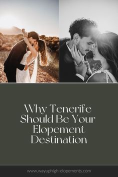 a couple kissing in the desert with text that reads, why tender should be your development destination