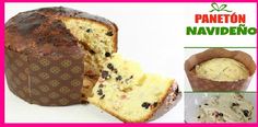 an advertisement for the panetto naviddeno bakery with pictures of cakes and muffins