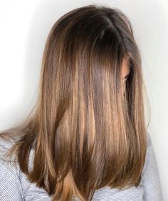 Minimal Maintenance Hair Color, Honey Hair, Hair Color And Cut, Hair Color Trends, Brunette Hair, Straight Hair