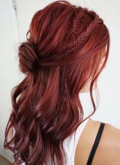 Braids Simple, Ponytail Hairstyle Ideas, Simple Bun, Romantic Hair, Fishtail Braids, Ponytail Hairstyle, Hairstyle Idea, Makeup Girl, Best Wedding Hairstyles