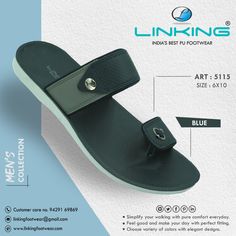 Heel support that helps you stand your ground. Explore styles from the new sports collection in Linking Footwear... . . - Simplify your walking with pure comfort everyday. - Feel good and make your day with perfect fitting. - Choose variety of colors with elegant designs. . . For more details... Visit our website www.linkingfootwear.com Stylish Flat Shoes, Sandals Ideas, Stand Your Ground, Fancy Shoes, Fashion Belts, Mens Pants Fashion, Elegant Designs, Cute Sandals