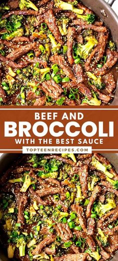 beef and broccoli with the best sauce