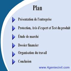 a blue and white background with the words plan