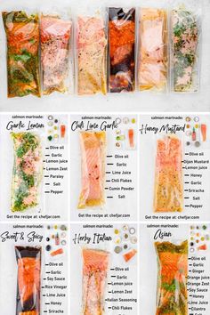 Easy Salmon Marinades Marinate Salmon, Best Salmon Marinade, Marinated Salmon, Resep Diet, Makanan Diet