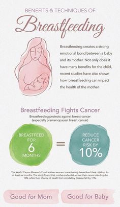 the benefits of breastfeeding info sheet for moms and babys to use