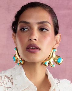 Hidden Gem Earrings – Cynthia Rowley Rose Lily, Gem Earrings, Clare V., Four Horsemen, Hidden Gem, Cynthia Rowley, Blue Turquoise, Dress Code, Hidden Gems