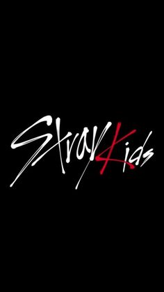 Black Background, Stray Kids, The Story, Red And White, Red, White, Black