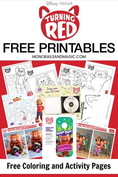 the free coloring and activity pages for kids