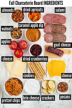 an image of different types of cheeses and crackers