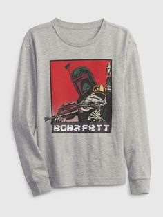 Soft knit.  Crewneck.  Long sleeves.  Assorted Star Wars interactive graphics at front. Star Wars Kids, Gap Kids, Knit Crewneck, Boys T Shirts, Soft Knits, Kids Shirts, Shirts Tops, Graphic T Shirt, Gap