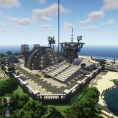 The first half of the final exterior shots from my Randomcraft Season 1 base.
#Minecraft #Randomcraft #militarybase Minecraft Apocalypse Base, Minecraft Army Base, Minecraft Space Base, Minecraft Space Build, Minecraft Science Lab, Minecraft Military Base, Futuristic Minecraft Builds, Mega Base Minecraft