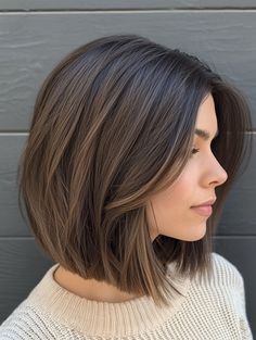 36 Trendy Lob Haircut ideas in 2024 Lob Haircut Thick Hair, Lob Haircut Straight, Lob Haircut With Bangs, Hair Inspiration Short, Shoulder Hair, Lob Haircut, Penteado Cabelo Curto, Long Bob