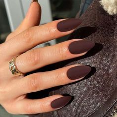 #nail design #nail inspo #elegant nails #nails #prom nails #trendy nails #minimalist nails #cool nail inspo #french tips #nude nail designs #ongle tendance ete 2024 #summer nails #coffin nails designs #coffin nails #grad nails #summer toe nails #spring nails #nail ideas #nails acrylic #nail designs #beachy nails #nagels #nägel inspiration #bored panda coin #bored panda #summer acrylic nails #simple summer nails #holiday nails #4th of July nails #beach nails #summer nails 2024 Matte Nail Colors, Brown Nail, Dark Nails, Fall Nail Colors, Brown Nails, Fabulous Nails, Classy Nails, Matte Nails