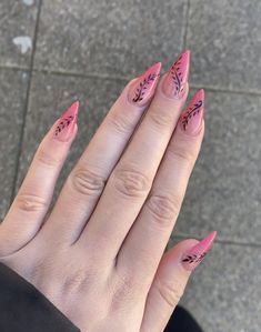 Dragon Nails, Anime Nails, Grunge Nails, Acrylic Nails Coffin Short, Short Acrylic Nails Designs, Fire Nails, Short Acrylic Nails, Best Acrylic Nails, Long Acrylic Nails