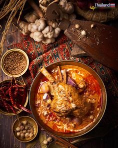 the food is prepared and ready to be eaten on the table with other foods around it