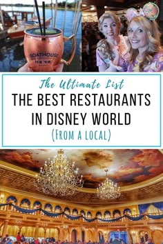 the ultimate list of restaurants in disney world from a local guide to what to eat and where to stay