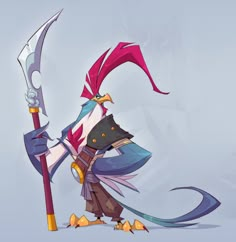 Bird Warrior, Character Design Challenge, Nature Art Drawings, Concept Art Character, Mascot Design, Game Character Design, Design Challenge, Art Tutorials Drawing