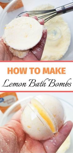 How to make Lemon Bath Bombs! #LemonBathBombs #BathBombsRecipe #DIYBathBomb #DIYBathBombsEasy #DIYBathBombsforkids #BestBathBombRecipe #HowToMakeBathBombs   How To Make Bath Bombs/ Lemon Bath Bombs Small Jars With Lids, Lemon Bath, Lemon Soap, Bombe Recipe, Sugar Scrub Recipe, Bath Bomb Recipes, Summertime Fun, Bath Products, Best Diy