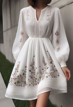 White Dresses Graduation, Cute Dress Outfits, Stylish Dress Book, Stylish Dress Designs, Modest Fashion Outfits, Elie Saab, Fancy Dresses, Stylish Dresses, Look Fashion