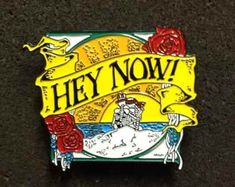 Dead & Company - Hey Now Collectors Hat Pin This limited edition collectible pin features vintage 1988 Grateful Dead artwork from Relix magazine. It is a cloisonné double posted back pin and it measures approximately 2" big. Sunshine Daydream, Cozy Mystery Series, Hippie Shop, Keep On Truckin, Dead And Company, Jerry Garcia, Cozy Mysteries, Forever Grateful, Hat Pin