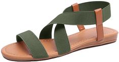 These lightweight sandals for women are a casual basic that goes with any outfit. From jeans and tanks to dresses, these sandals look great with anything. Their easy stretch slip on elastic design makes them perfect for beach days. They're also lightweight and extremely packable. The crisscross strap design keeps them secure on your feet and the non-slip sole will keep you stable on surfaces while walking. Elastic crisscross ankle straps Easy slip on and off design Lightweight and easy to pack Ankle Flats, Sun Visor Hat, Easy Stretches, Purple Hats, Strap Design, Sandals For Women, Ankle Straps, Summer Hats, Beach Days